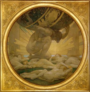 約翰 辛格 薩金特 Atlas and the Hesperides 約翰 辛格 薩金特 Atlas and the Hesperides